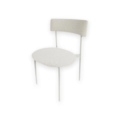Hire YARRA CHAIR WHITE BOUCLE