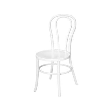 Hire THONET BENTWOOD RESIN CHAIR WHITE
