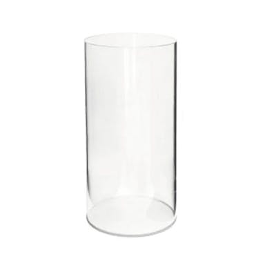 Hire Clear Acrylic Round Plinth Hire - Large