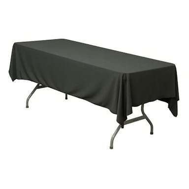 Hire Black Tablecloth for Large Trestle Tables