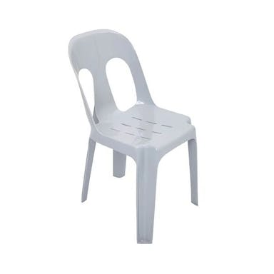 Hire White Plastic Stackable Chair Hire