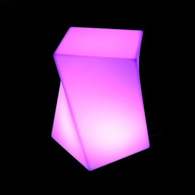 Hire Glow Twisted Cube Hire