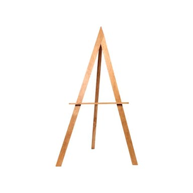 Hire EASEL WOODEN A-FRAME BROWN