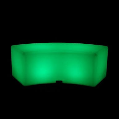 Hire Glow Bench / Glow Snake Bench Hire