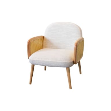 Hire JOSEF ACCENT CHAIR NATURAL