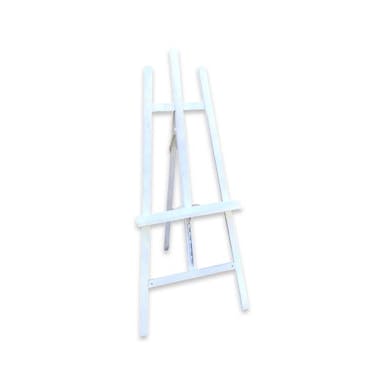 Hire EASEL WOOD WHITE