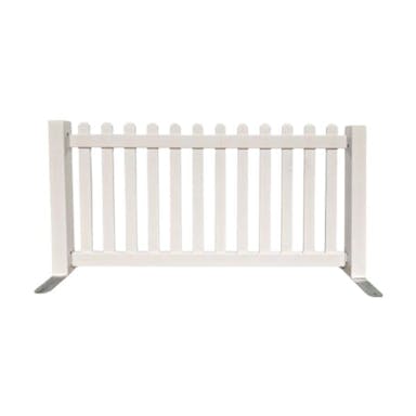 Hire PICKET RESIN FENCE WHITE