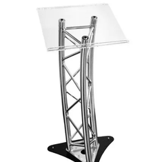 Hire Curved Truss Lectern, in Middle Swan, WA