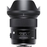 Hire Sigma 24mm f/1.4 DG HSM Art lens