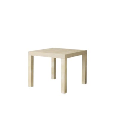 Hire SQUARE SIDE TABLE BEECH