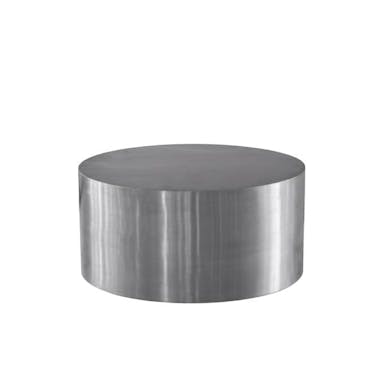 Hire DRUM COFFEE TABLE SILVER