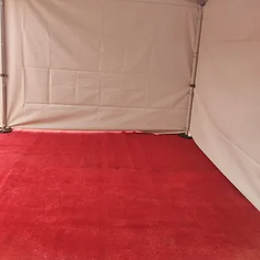Hire Marquee Flooring - Red Artificial Turf Carpet - Various Size - Per SQM, in Ingleburn, NSW
